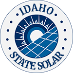 Idaho State Solar logo.